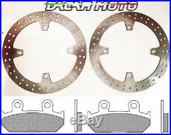 1050 Paire Disques avant Plaquettes Honda XRV Africa Twin 750 RD04 1992