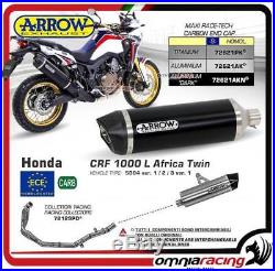 Arrow Echappement Complète Allu Dark App Honda CRF 1000L Africa Twin 2016