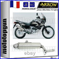 Arrow Pot Echappement Approuve Paris Dacar Honda Xrv 750 Africa Twin 1998 98