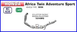 Collecteur Arrow Honda Africa Twin Adventure Sport 2018 72149pd