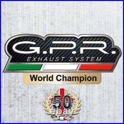 Collecteur Gpr Racing Honda Crf 1000 L Africa Twin 2015 / 2016 / 2017