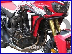 Crash Bars Pare carters Heed HONDA CRF 1000 Africa Twin DCT Bunker noir