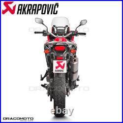 HONDA CRF 1000 L Africa Twin 2016-2019 Pot échappement AKRAPOVIC Titane RC S