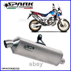 HONDA CRF 1000L AFRICA TWIN 2016-2019 Pot échappement SPARK DAKAR Titane GHO1