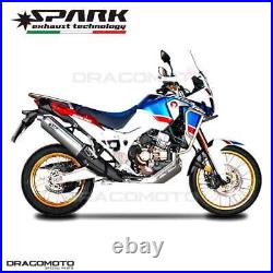 HONDA CRF 1000L AFRICA TWIN 2016-2019 Pot échappement SPARK DAKAR Titane GHO1