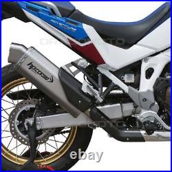 HONDA CRF 1100 AFRICA TWIN 2020 2021 Pot échappement HP CORSE 4-TRACK R Approuvé