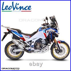 HONDA CRF 1100 L ABS Africa Twin DCT 2020-2024 Pot échappement Leovince LV On