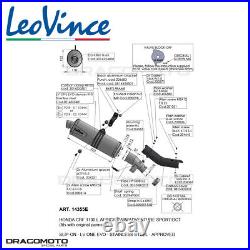 HONDA CRF 1100 L ABS Africa Twin DCT 2020-2024 Pot échappement Leovince LV On