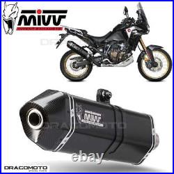 HONDA CRF 1100 L AFRICA TWIN 2022 2023 échappement Speed Edge MIVV Noir