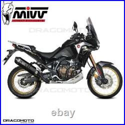 HONDA CRF 1100 L AFRICA TWIN 2022 2023 échappement Speed Edge MIVV Noir