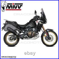 HONDA CRF 1100 L AFRICA TWIN 2022 2023 échappement Speed Edge MIVV Noir