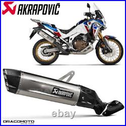 HONDA CRF 1100 L Africa Twin 2020-2023 Pot échappement AKRAPOVIC Titane S-H11