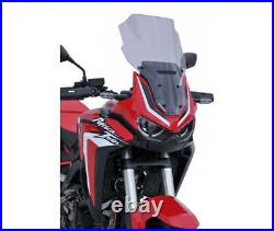 Honda Africa Twin Crf 1100 L 20/23 Bulle Haute Touring Ermax Gris Claire- To