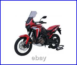 Honda Africa Twin Crf 1100 L 20/23 Bulle Haute Touring Ermax Gris Claire- To