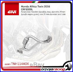 Honda CRF 1000 Africa Twin 2016 Pare-moteur GiVi Tubulaire Inox TN1144OX