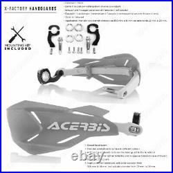 Kit Adapteurs + Protege-mains X-factory Noir Honda Africa Twin Crf 1000l 16/18