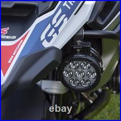 Kit spot LED 120W + SUPPORT HONDA Africa Twin CRF1000L + CABLAGE COMPLET