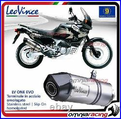 Leovince LV ONE Pot D'Echappement acier Honda XRV 750 Africa Twin 19952005