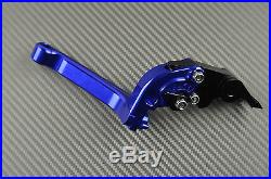 Leviers flip-up levers repliable BLEU BLUE Honda toutes Africa TWIN 750 XRV