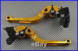 Leviers flip-up levier levers repliable GOLD OR Honda toutes Africa Twin 750 XRV