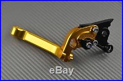 Leviers flip-up levier levers repliable GOLD OR Honda toutes Africa Twin 750 XRV