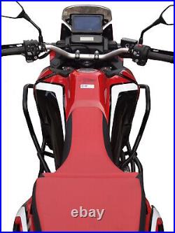 Pare carters Crash Bars Heed HONDA CRF 1100 Africa Twin DCT 2020-2023Bunker noir Pare carters Crash Bars Heed HONDA CRF 1100 Africa Twin DCT 2020-2023Bunker noir