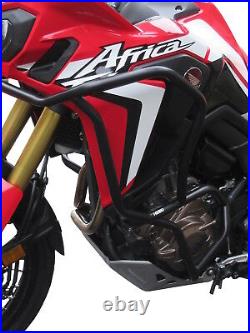 Pare carters Heed HONDA CRF 1000 Africa Twin Bunker noir + phare garde B