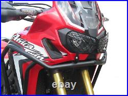 Pare carters Heed HONDA CRF 1000 Africa Twin Bunker noir + phare garde B