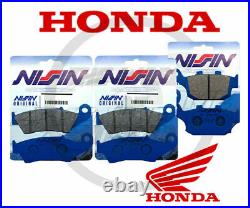 Pastilles Honda Africa Twin 750 1994 2002 Originales Nissin Pour Moto Honda 750