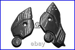 Platines repose-pieds Carbone pour Honda CRF 1000 L Africa Twin Platines repose-pieds Carbone pour Honda CRF 1000 L Africa Twin