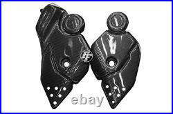 Platines repose-pieds Carbone pour Honda CRF 1000 L Africa Twin Platines repose-pieds Carbone pour Honda CRF 1000 L Africa Twin
