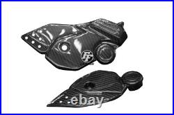 Platines repose-pieds Carbone pour Honda CRF 1000 L Africa Twin Platines repose-pieds Carbone pour Honda CRF 1000 L Africa Twin