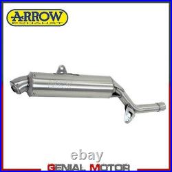 Pot D'Echappement Arrow Enduro 4T Acier Honda Xrv 750 Africa Twin 1993 1995