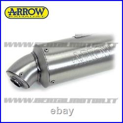 Pot D'Echappement Arrow Enduro 4T Acier Honda Xrv 750 Africa Twin 1993 1995