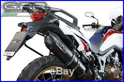 Silencieux Gpr Furore Alu Noir Honda Crf 1000 L Africa Twin 2015