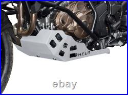 Sabot moteur Heed HONDA CRF 1100 AFRICA TWIN (2020-2023) acier argenté Sabot moteur Heed HONDA CRF 1100 AFRICA TWIN (2020-2023) acier argenté