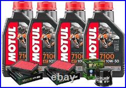 Set Entretien Honda Africa Twin 1000 Motul 7100 10w50 Filtre à Air Huile