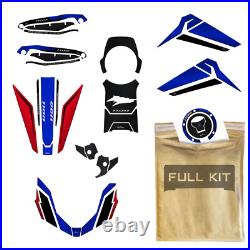 Set Kit Protection Autocollants Gel 3d moto Honda Africa Twin 1100 compatibles Set Kit Protection Autocollants Gel 3d moto Honda Africa Twin 1100 compatibles