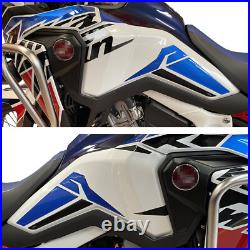 Set Kit Protection Autocollants Gel 3d moto Honda Africa Twin 1100 compatibles Set Kit Protection Autocollants Gel 3d moto Honda Africa Twin 1100 compatibles
