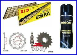 Set Transmission DID 525 VX3 Chaîne Engrenage Pignon Honda AFRICA TWIN 1000 17 Set Transmission DID 525 VX3 Chaîne Engrenage Pignon Honda AFRICA TWIN 1000 17