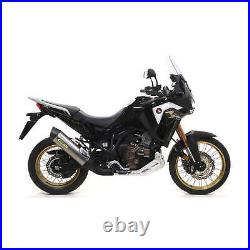 Silencieux ARROW Slip-On Maxi Race-Tech Titane pour Honda Africa Twin 1100 Silencieux ARROW Slip-On Maxi Race-Tech Titane pour Honda Africa Twin 1100