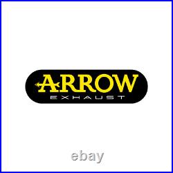 Silencieux ARROW Slip-On Maxi Race-Tech Titane pour Honda Africa Twin 1100 Silencieux ARROW Slip-On Maxi Race-Tech Titane pour Honda Africa Twin 1100
