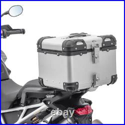 Top Case pour Honda Africa Twin CRF 1000 L Aluminium Bagtecs XS45 argent