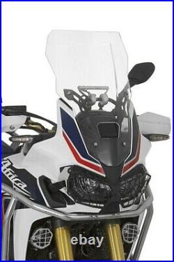 Touratech Pare-Brise, L, Transparent, pour Honda CRF1000L Africa Twin/Aventure